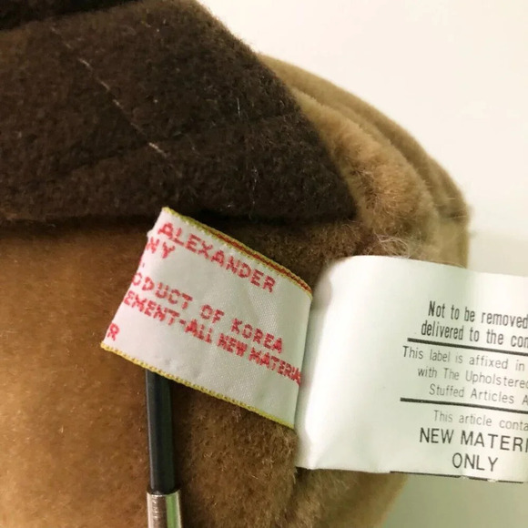 Vintage 1984 R Dakin Brown Beaver Stuffed Animal Plush Toy Sawdust Nature Babies - Picture 15 of 16